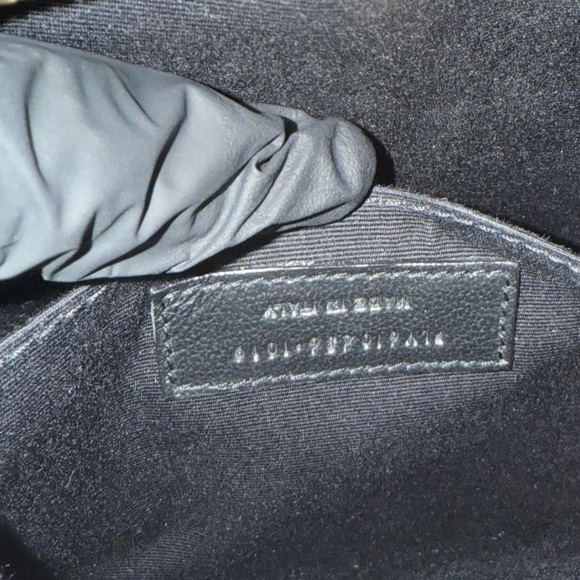 NEW, AUTHENTIC YVES SAINT LAURENT YSL Round Purse, Chain And Leather Strap - Picture 10 of 15